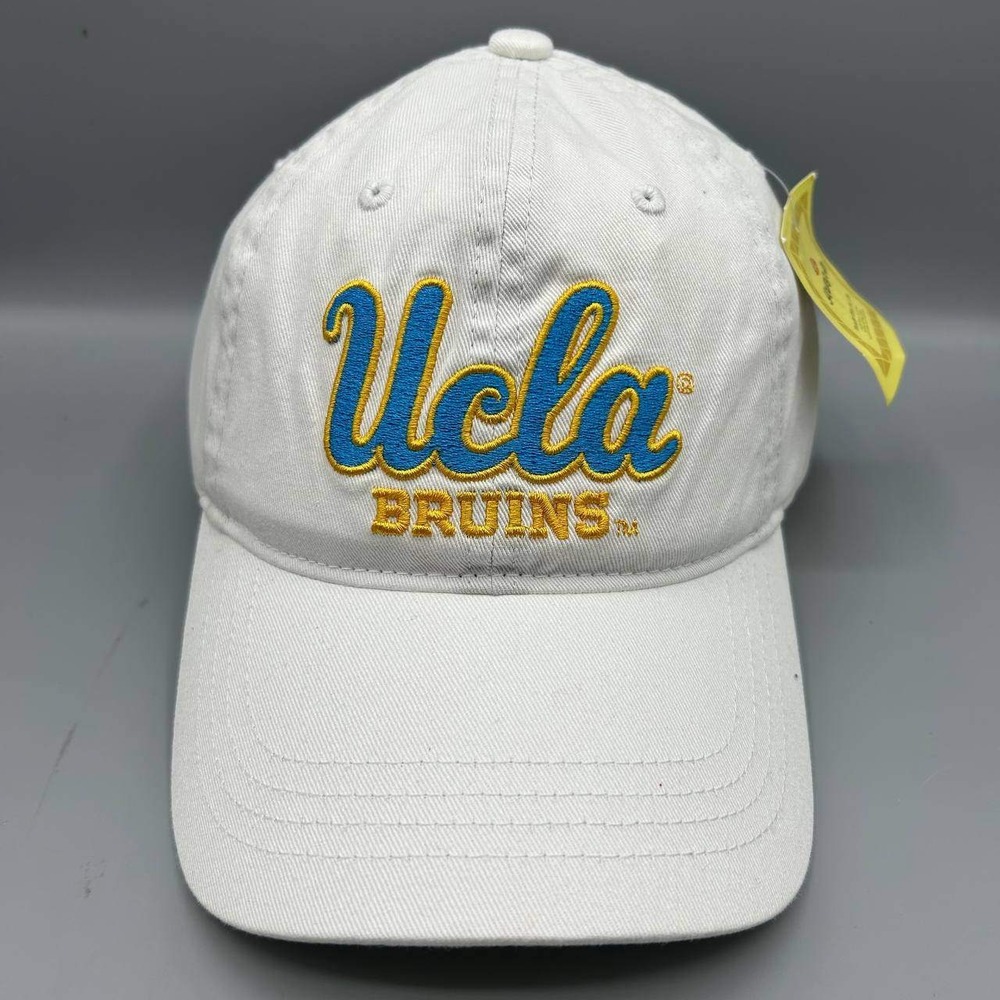 UCLA Bruins Hat Men White Embroidered The Game Strap Back Cap Cotton New